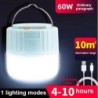 Lumină solară în aer liber Lampă cu LED Becuri reîncărcabile Lumină de urgență Conectare Camping Pescuit Lanternă portabilă