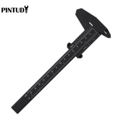 1PC Caliper Vernier din plastic Display Digital Caliper Mini Text Play Caliper Student Vernier Riglă 0 la 150mm Instrument de mă