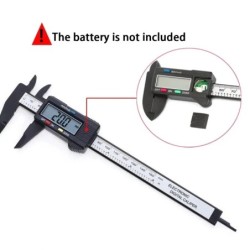 150mm 100mm șubler digital electronic cadran din fibră de carbon șubler vernier instrument de măsurare micrometru riglă digitală
