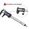 150mm 100mm șubler digital electronic cadran din fibră de carbon șubler vernier instrument de măsurare micrometru riglă digitală