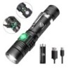 Lanterne cu LED-uri de mare putere Torță de camping cu zoom cu mărgele de lampă LED T6 rezistentă la apă 4 moduri de iluminare Î