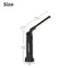Lanternă cu LED pentru camping, reîncărcabilă, cu magnet și cârlig IP64, rezistentă la apă, 5 moduri de iluminare, potrivită pen