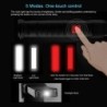 Lanternă cu LED pentru camping, reîncărcabilă, cu magnet și cârlig IP64, rezistentă la apă, 5 moduri de iluminare, potrivită pen