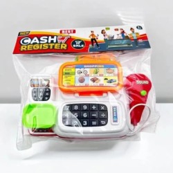 Simulare desene animate Supermarket Casa de marcat Jucărie Seria de electrocasnice Copii Joacă Acasă Iluminat electric Registrul