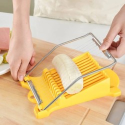 Prânz Carne Tăiător Ouă Din oțel inoxidabil Alimente multifuncționale Banane Brânză Feliere căpșuni Gadget de bucătărie