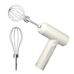 1 buc. Mixer electric fără fir pentru alimente, portabil, cu 3 viteze, batător de ouă, aluat de copt, mixer pentru tort, smântân