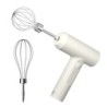 1 buc. Mixer electric fără fir pentru alimente, portabil, cu 3 viteze, batător de ouă, aluat de copt, mixer pentru tort, smântân