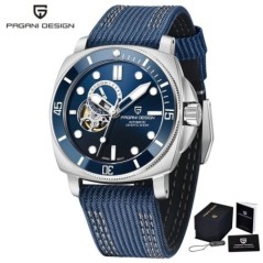 PAGANI DESIGN Marca Sport Bărbați Ceas Mecanic Moda Safir 200M Impermeabil Automatic Timecode Relogio Masculino 2023 Nou
