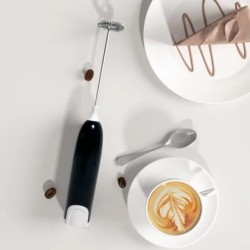 Spumator de lapte electric Aparat pentru băuturi de bucătărie Mixer Agitator Cafea Cappuccino Smântână Spumă Amestecul spumant B