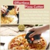 Cutter cu role din oțel inoxidabil Instrument multifuncțional de tăiat aluat pentru pizza, prăjituri, accesorii de bucătărie pen