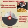 Cutter cu role din oțel inoxidabil Instrument multifuncțional de tăiat aluat pentru pizza, prăjituri, accesorii de bucătărie pen