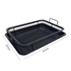 Tavă de copt Ulei Tigaie de copt Antiaderente Chips Coș Vasă de copt Grătar Plasă Ustensile de bucătărie