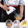 Bătător de ouă electric portabil saengQ, mixer automat de uz casnic, batător de albuș și smântână, mini alb cu 7 trepte
