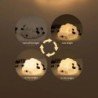 Lumini de noapte cu LED Oaie drăguță Panda Iepure Lampă din silicon, reîncărcabilă prin USB, Decor de noptieră pentru copii, vei