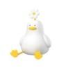 Lumină de noapte cu LED Rață drăguță Animale din desene animate Lampă din silicon pentru copii copil Senzor tactil Timing USB Re