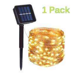 7M/12M/22M/32M LED șir de lumini solare cu zâne, ghirlande de cale în aer liber, lampă pentru terasa, impermeabilă, de Crăciun, 