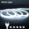 Bandă LED COB 220V Lumină LED de înaltă luminozitate Bandă de bandă flexibilă impermeabilă pentru cameră, dormitor, bucătărie, i