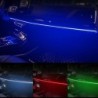 64 de culori USB Car LED Lumină ambientală Benzi acrilice Lumini pentru tabloul de bord RGB Interiorul mașinii Aplicație ascunsă