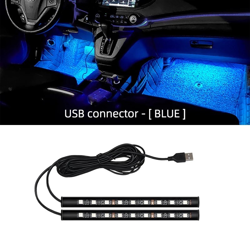 Neon 18 LED Lumină ambientală pentru interiorul mașinii pentru picior cu decorare USB Iluminare de fundal Iluminare 5V Lampă dec Neon 18 LED Lumină ambientală pentru interiorul mașinii pentru picior cu decorare USB Iluminare de fundal Iluminare 5V Lampă dec