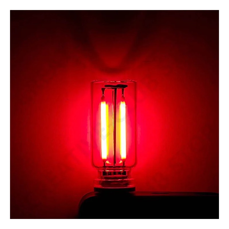 USB Touch Control LED Lumină de noapte Lumină de atmosferă Bec Edison Lampă incandescentă LED Bec cu filament Decorare dormitor 
