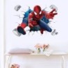 Autocolante de perete Spiderman Super Captain America Hulk Heroes pentru camera copiilor Acasă Dormitor Decor PVC Film de desene