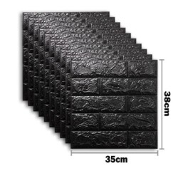 25 buc. Autocolante 3D de perete Panou de tapet autoadeziv Decor pentru locuință Decorare dormitor Baie Bucătărie Autocolant pen