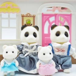Iepurașul de Paște Familii Animal de pădure la scară 1:12 Casă de păpuși Miniaturi Accesorii Iepure Urs Reni Jocuri de simulare 