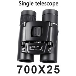 Binoclu portabil puternic cu zoom 700x25 HD Telescop BAK4 cu rază lungă de acțiune Jumelles Binoclu FMC pliabil pentru vânătoare