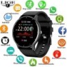 Ceas inteligent LIGE Bărbați Femei Ecran tactil complet Ceas Sport Fitness Bărbați IP67 Bluetooth impermeabil pentru Android IOS