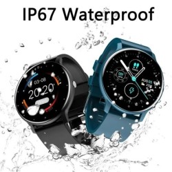 Ceas inteligent LIGE Bărbați Femei Ecran tactil complet Ceas Sport Fitness Bărbați IP67 Bluetooth impermeabil pentru Android IOS
