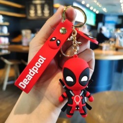 Marvel Cute Doll Pandantiv Figurine Anime Deadpool Q Versiune Moda Rucsac Breloc Cuplu Geanta Breloc Pandantiv Cadouri de aniver