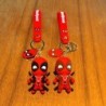 Marvel Cute Doll Pandantiv Figurine Anime Deadpool Q Versiune Moda Rucsac Breloc Cuplu Geanta Breloc Pandantiv Cadouri de aniver