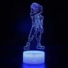 One Piece Zoro Luffy Nami Anime Night Lights Figura de acțiune 3D LED Jucării care schimbă culoare Papusa Usopp Sanji Chopper Ha
