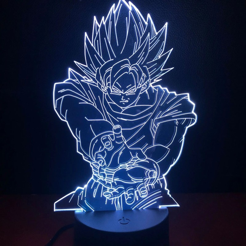 Dragon Ball Z Figurine Anime Goku Vegeta Gohan Broly Lampă 3D Figurine PVC Jucării pentru copii Trunks Buu Super Saiyan Cadouri Dragon Ball Z Figurine Anime Goku Vegeta Gohan Broly Lampă 3D Figurine PVC Jucării pentru copii Trunks Buu Super Saiyan Cadouri