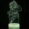 Dragon Ball Z Figurine Anime Goku Vegeta Gohan Broly Lampă 3D Figurine PVC Jucării pentru copii Trunks Buu Super Saiyan Cadouri