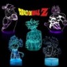 Dragon Ball Z Figurine Anime Goku Vegeta Gohan Broly Lampă 3D Figurine PVC Jucării pentru copii Trunks Buu Super Saiyan Cadouri