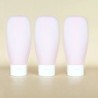 3 buc/lot sticle reîncărcabile PE 60 ml 100 ml loțiune gel de duș recipient șampon tub de stoarcere sticle goale recipient instr
