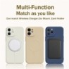 Husă de încărcare fără fir magnetică Magsafe pentru iPhone 15 16 14 13 12 11 Pro Max Mini XR XS Plus Husă curea din silicon lich