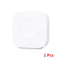 Senzor Aqara Mini comutator fără fir inteligent Cheie Conexiune Zigbee Telecomandă Buton de control cu o cheie Securitate acasă 
