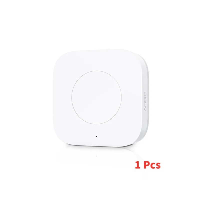 Senzor Aqara Mini comutator fără fir inteligent Cheie Conexiune Zigbee Telecomandă Buton de control cu o cheie Securitate acasă 