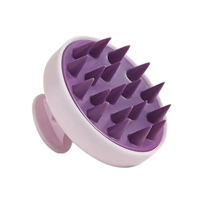 Șampon din silicon Cap de perie Pieptene pentru masaj al scalpului Pieptene pentru spălarea părului Perie pentru masaj corporal 