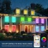 Plafoniera rotundă LED WIFI inteligentă RGBCW Tuya APP reglabilă compatibilă cu Alexa Google Assistant pentru dormitor