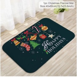 Covoraș de Crăciun Moș Crăciun Covor de exterior Decoratiuni de Crăciun Fericit pentru casă 2024 Ornament de Crăciun de Crăciun 