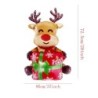 1 buc. Cutie cadou 3D Baloane din folie de Mos Craciun Cutie cadou Baloane Elan Decoratiuni de Craciun pentru casa Decor Navidad