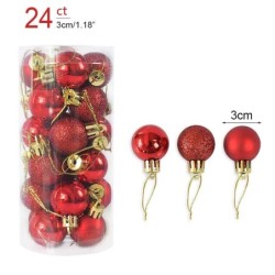 1 cutie Mingi de Crăciun Ornamente pentru Pomul de Crăciun Minge de Crăciun Pandantive pentru brad agățat Decor 