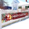 Crăciun Fericit Banner în aer liber Decor de Crăciun pentru casă 2024 Ornament de Crăciun Navidad Natal Noel Kerst Cadou La mulț