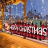 Crăciun Fericit Banner în aer liber Decor de Crăciun pentru casă 2024 Ornament de Crăciun Navidad Natal Noel Kerst Cadou La mulț