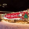 Crăciun Fericit Banner în aer liber Decor de Crăciun pentru casă 2024 Ornament de Crăciun Navidad Natal Noel Kerst Cadou La mulț