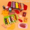 Mini Bucătărie Jocuri de simulare Jucării Set de grătar Simulare de gătit pentru copii Mâncare Multi-set Cadou de Crăciun pentru