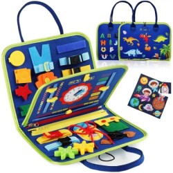 Tabla ocupată Montessori pentru copii cu vârsta cuprinsă între 1-3 ani Jucării educative senzoriale ocupate Jucării de călătorie